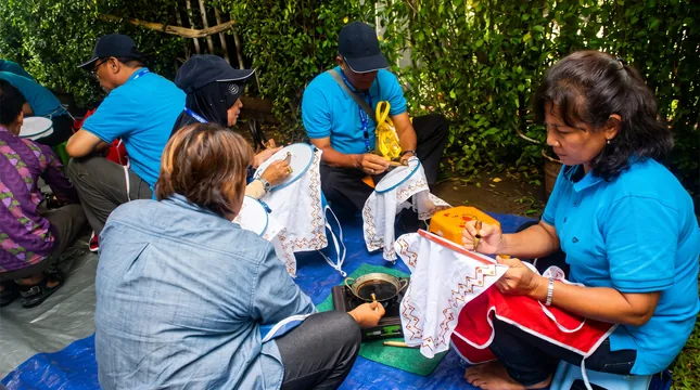 Dokumentasi pelatihan Masa Persiapan Pensiun MDI Tack