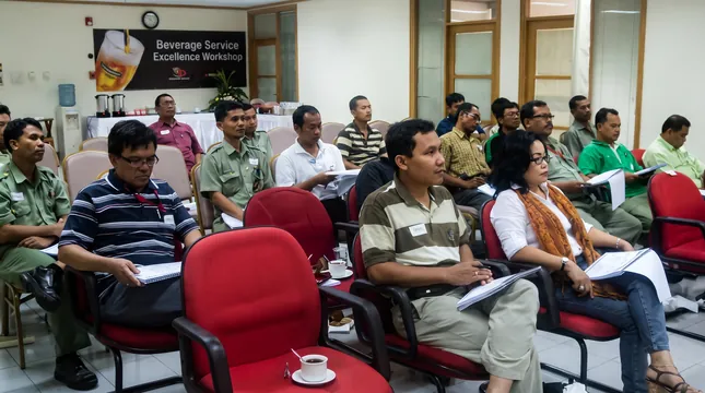 Dokumentasi pelatihan Masa Persiapan Pensiun MDI Tack