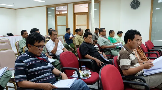 Dokumentasi pelatihan Masa Persiapan Pensiun MDI Tack