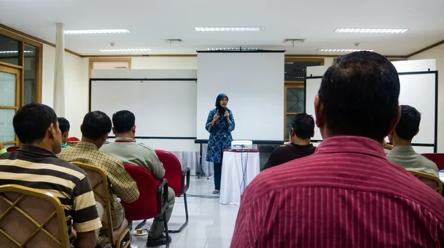 Dokumentasi pelatihan Masa Persiapan Pensiun MDI Tack